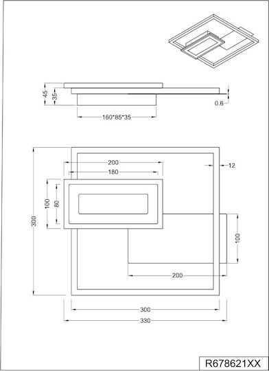 Trio Lighting R678621 Trio Lighting R678621