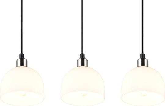 Trio Lighting Hängelampe Silber