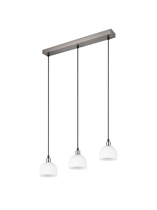 Trio Lighting Hängelampe Silber