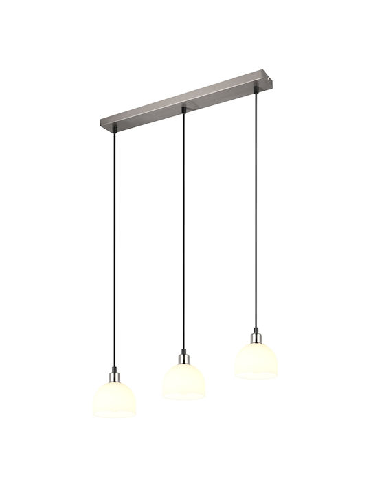 Trio Lighting Hängelampe Silber