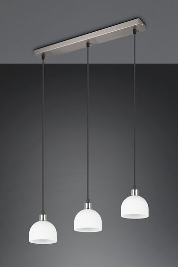 Trio Lighting Hängelampe Silber