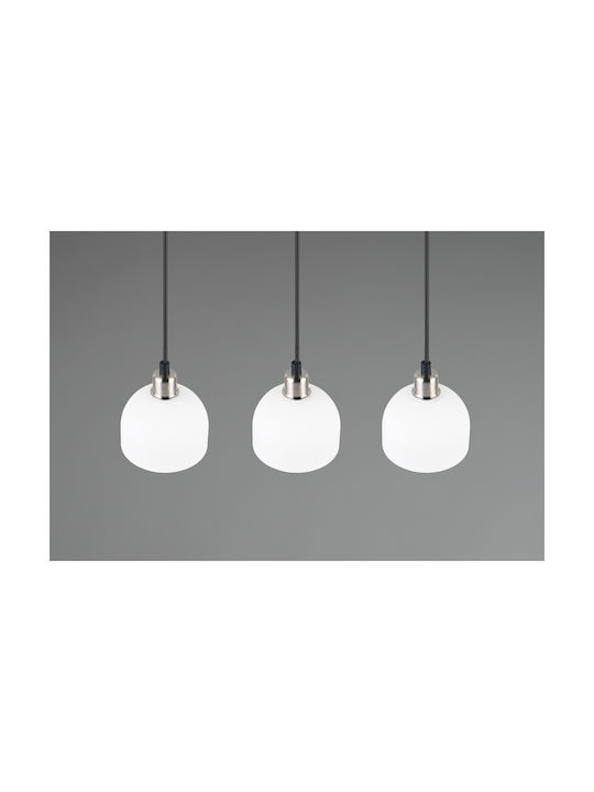 Trio Lighting Hängelampe Silber