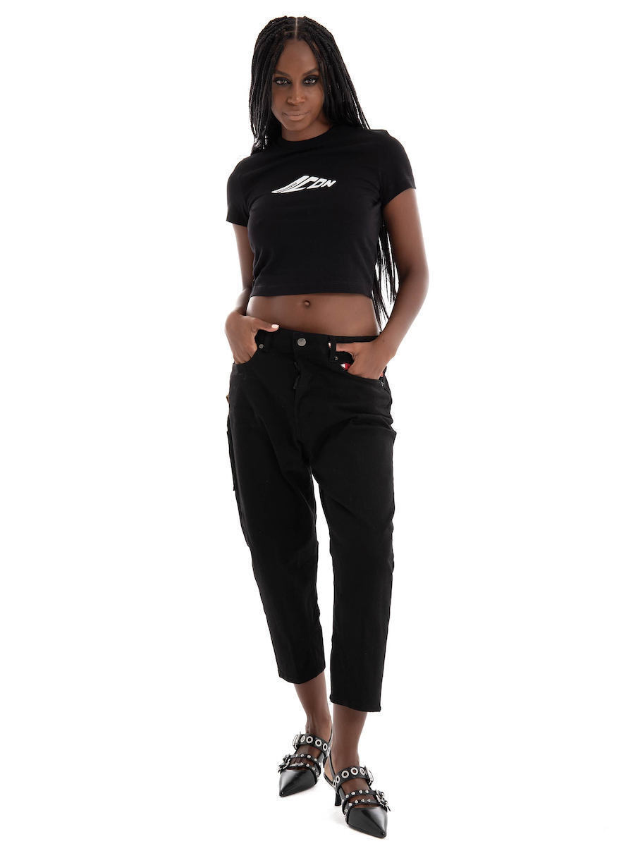 Dsquared2 Women's T-shirt Black S80GC0080D20033-900 | Skroutz.mt