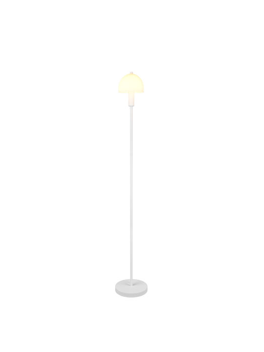 Trio Lighting Floor Lamp H120cm. with Socket for Bulb E14 White