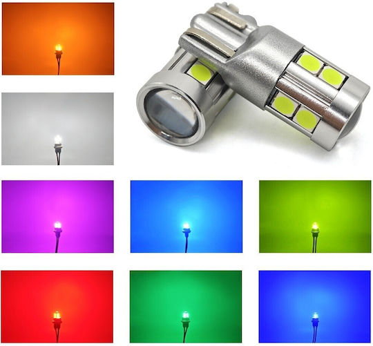 Λάμπα Αυτοκινήτου W5W / T10 / W16W / W3W Canbus LED Λευκό 12-24V