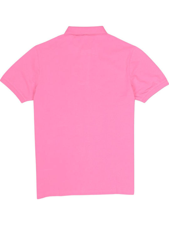King Polo T-shirt Φούξια