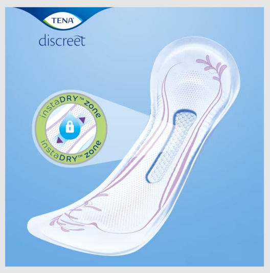 Tena Lady Maxi Women's Incontinence Pad Normal Flow 5.5 Drops 12pcs