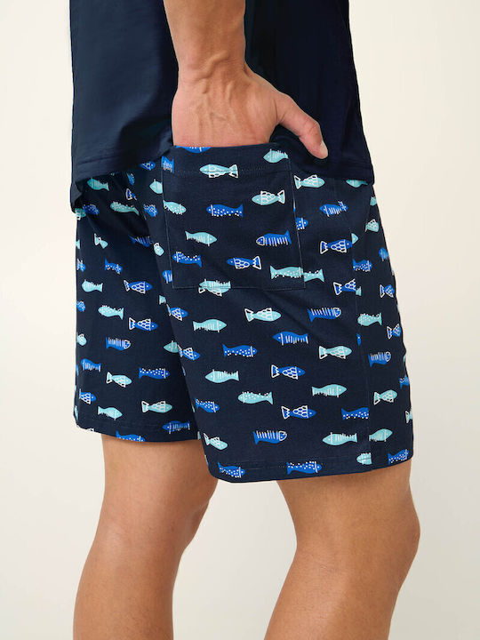 Vamp Fischförmige Blue