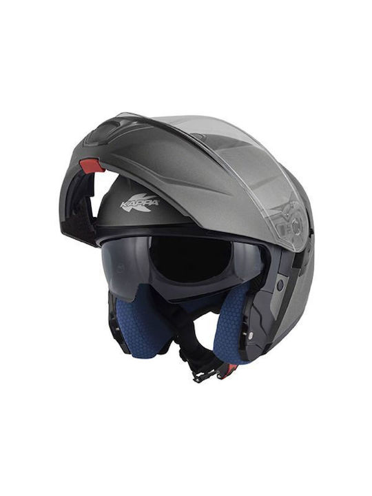 Kappa Moto Modular ECE 22.06 Matt Titanium Kappa Moto Modular ECE 22.06 Matt Titanium