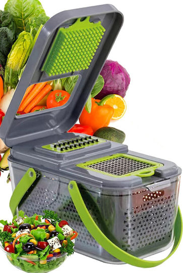 Plastic Vegetable Chopper Manual 22pcs
