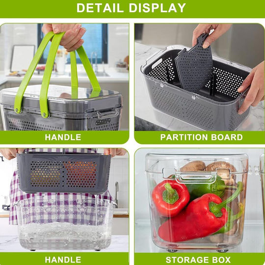 Plastic Vegetable Chopper Manual 22pcs
