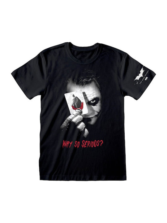 Heroes INC Dark T-shirt Μαύρο Βαμβακερό