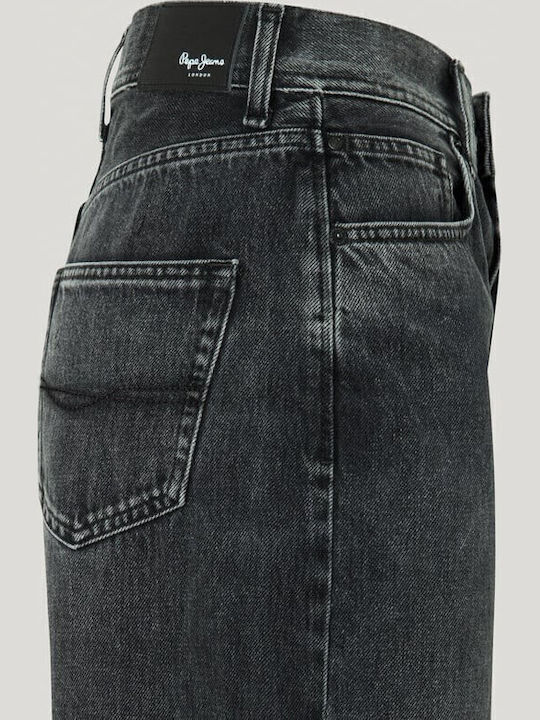 Γυναικείο Jean Παντελόνι σε Loose Εφαρμογή Black