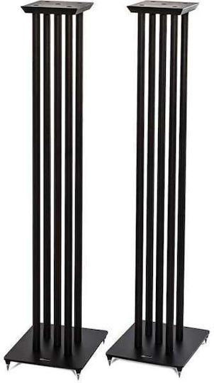 Solidsteel Lautsprecherständer Boden NS-10 (Paar) in Schwarz Farbe