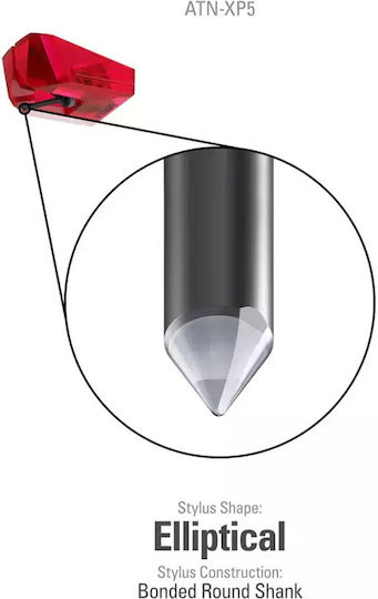Audio Technica Moving Magnet Turntable Cartridge AT-XP5 Red