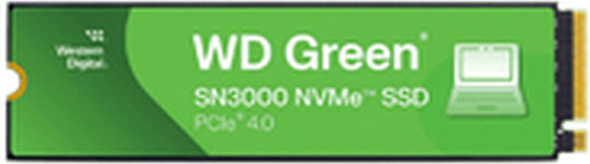 Western Digital Green SN3000 SSD 1TB τύπου M.2 με σύνδεση PCI Express 4.0 WDS100T4G0E-00CPS0 Bulk