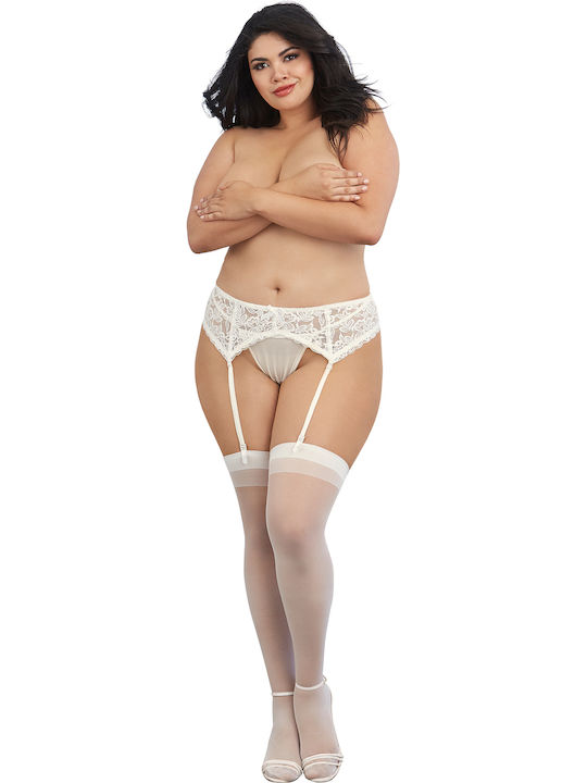 Dreamgirl Sexy Weiße Socken
