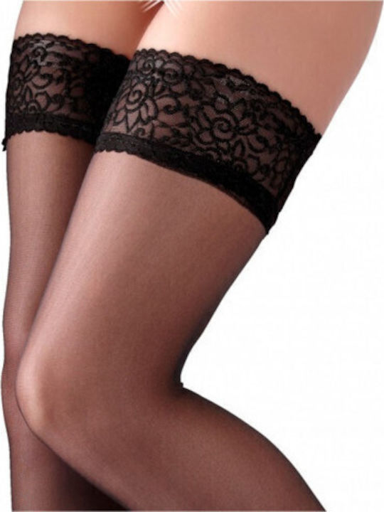 Cottelli Collection Sexy Κάλτσες Μαύρες