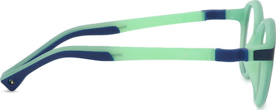 Nanovista Sprite Children's Plastic Eyeglass Frame Blue