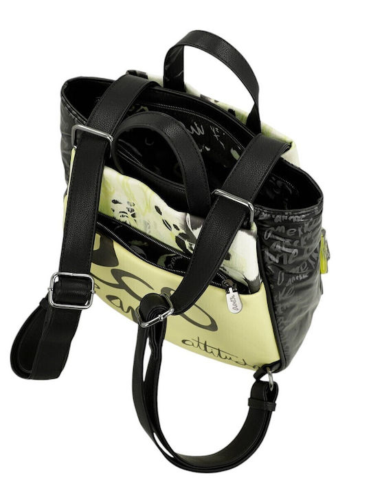 Nature Damentasche Rucksack Mehrfarbig