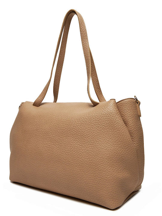 Set Women's Beige Shoulder Bag