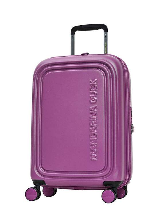 Mandarina Duck Logoduck+ Kabinenkoffer Hart Lila mit 4 Rädern Höhe 55cm P10SZV34-A40
