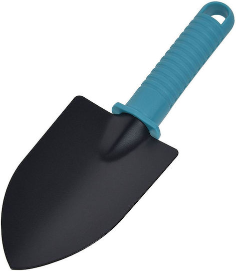Garden Shovel Universal Model Blue Plastic Handle 25cm Metal Blade
