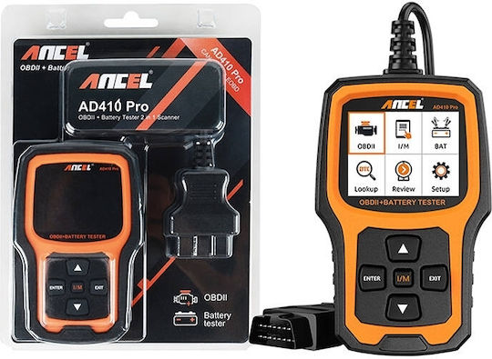 Ancel Instrument de diagnosticare auto OBD 2 cu Cablu