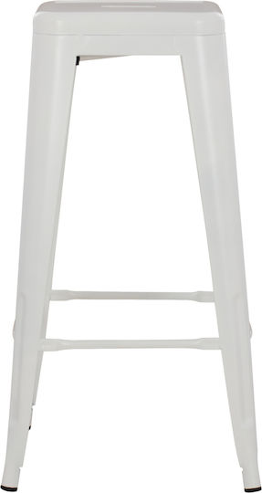 Табуретка Бар За външна употреба Melita-pro Белият шахмат 1бр 43x43x78см