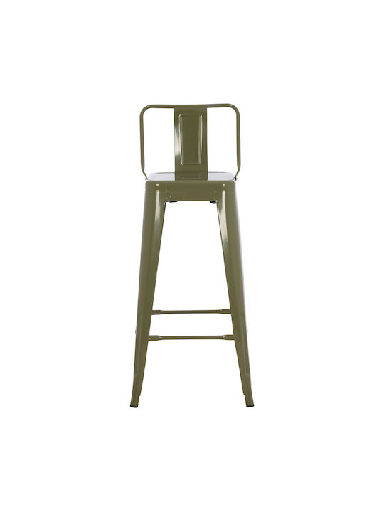 Hocker für Bar Für den Außenbereich Melita-pro White Checkmate 1Stück 43x43x78cm