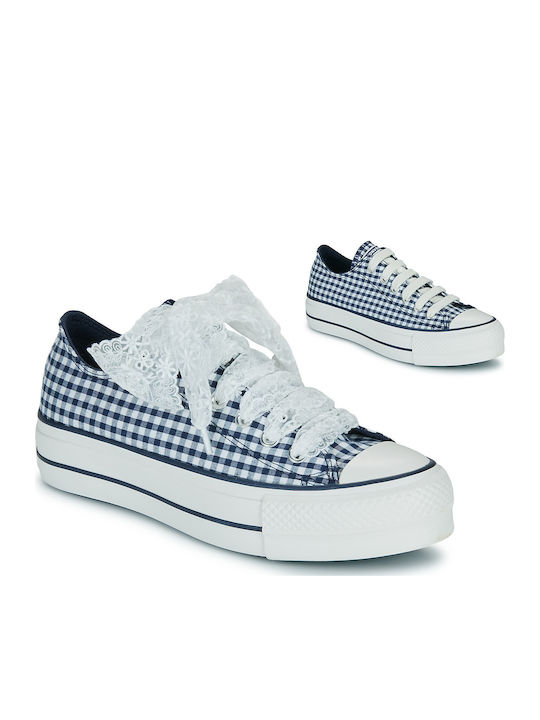 Converse Lift Флатформи Сникърси Черни Converse Lift Флатформи Сникърси Черни