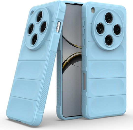 Mad Mask Back Cover Plastic / Silicone Light Blue (Oppo Find X8 Pro)
