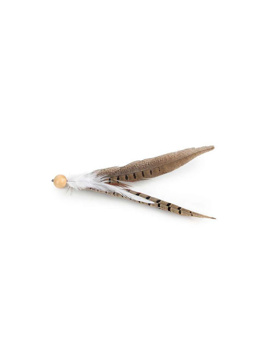 Afp Παιχνίδι Γάτας Instincts Feather Copter Wand Καφέ