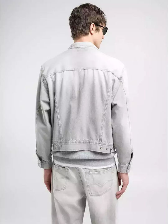 9zero1 Geci Barbati Denim Gri