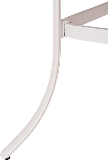Masa pentru spații exterioare Aluminiu Telamo Alb 160x90x73buc