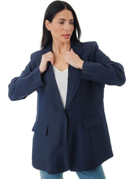 Silia D Blazer pentru femei Sacou Blue