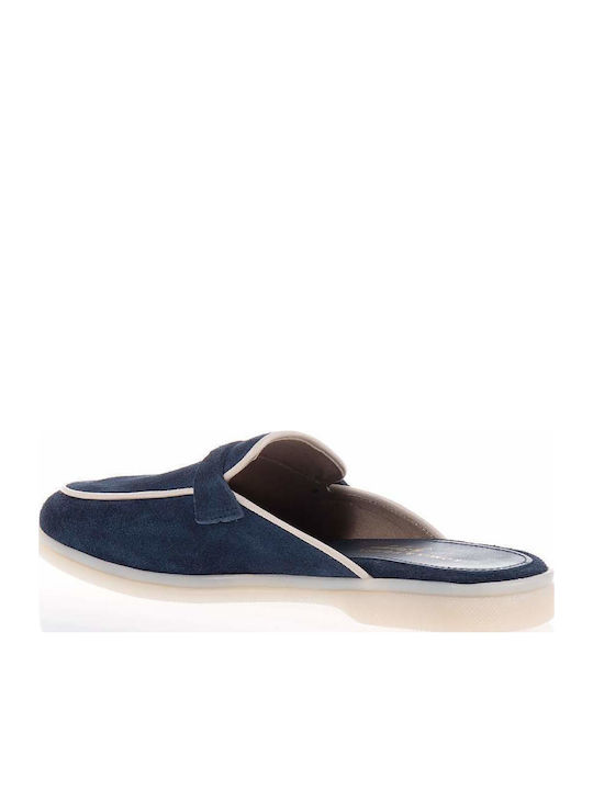 Komis & Komis Suede Mules Blue C503S25-OLTREMARE