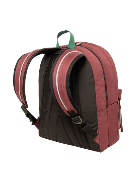 Polo Original Double Scarf Πλάτης Bordeaux/Kaitoke Green