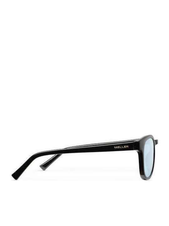 Meller Banna Unisex Sunglasses with Black Plastic Frame and Black Lens BA-TUTBLUE
