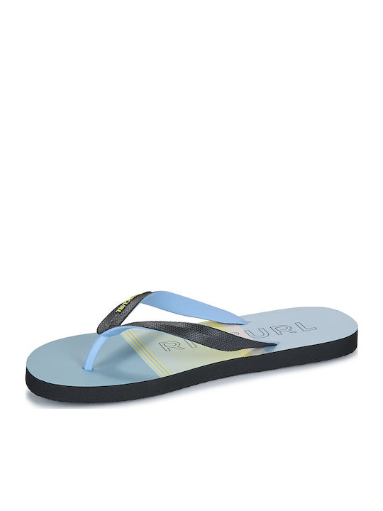 Open Toe Ανδρικά Flip Flops Μπλε