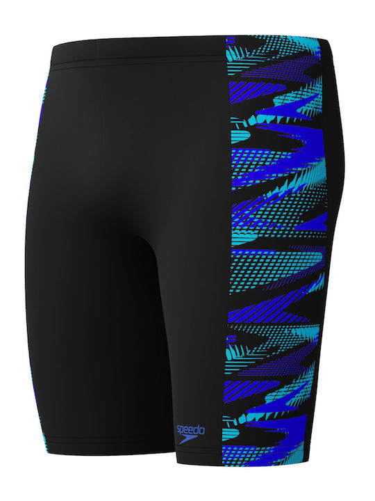 Speedo Hyperboom Panel Αγωνιστικό Jammer Μαγιό Μπλε