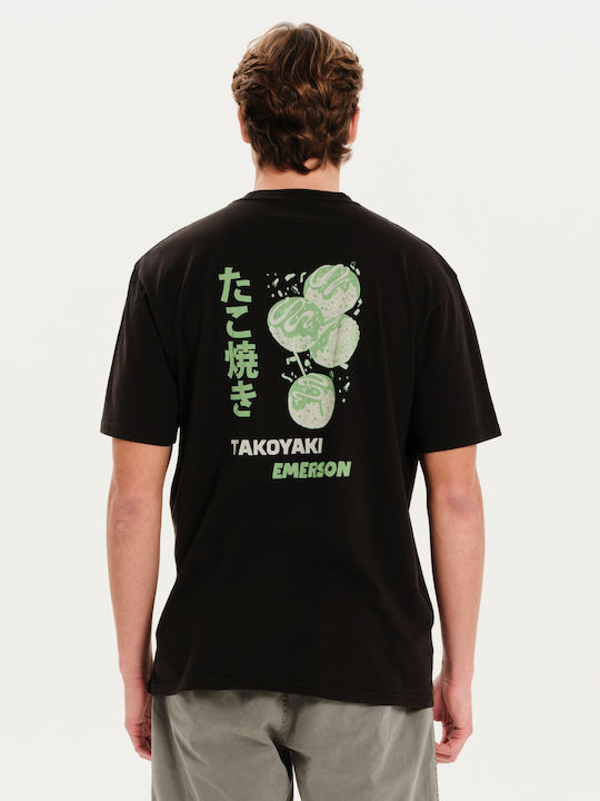 Takoyaki T-shirt Μαύρο
