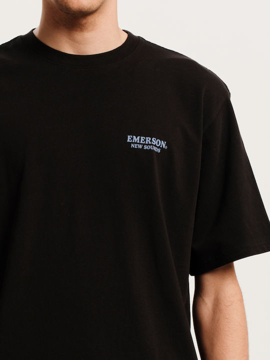 T-shirt Μαύρο