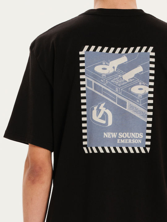 T-shirt Μαύρο
