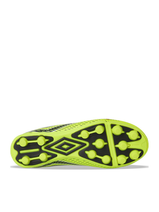 Aurora II FG Ghete De Fotbal Pentru Copii Cu Crampoane Galbene