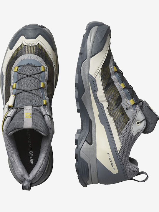 Salomon X Ultra Pantofi De Drumeție Pentru Bărbați Monument / Turbulence / Mustar Picant