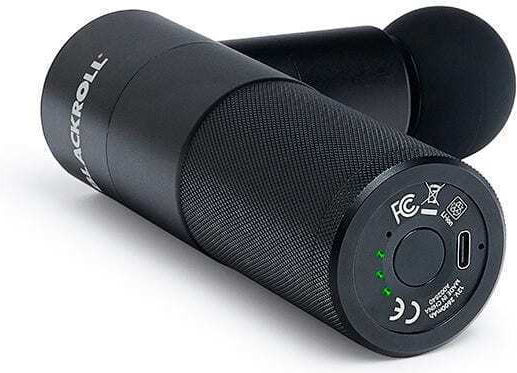 Blackroll Waffe Massage für den Körper mit Vibration Schwarz