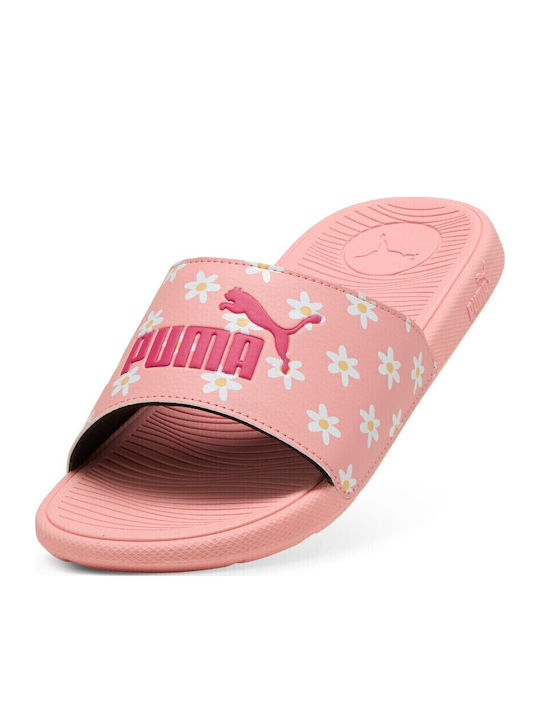 Kinder Badeschlappen Rosa Cat 2.0