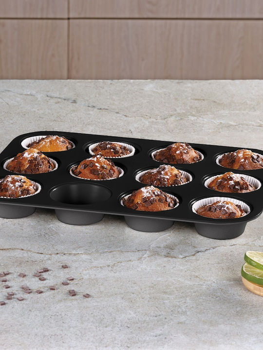 Berlinger Haus Cupcakes & Muffins 12 Cups Baking Pan 35x26.5x3cm