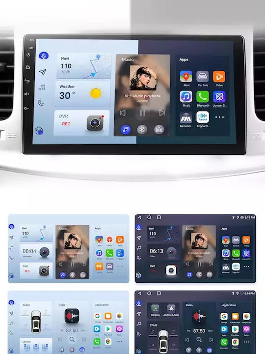 Car Audio System for Volkswagen Golf 1998-2006 (Bluetooth/USB/WiFi/GPS/Apple-Carplay/Android-Auto) with Touch Screen 7"
